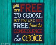 freedom to choose and answer for same